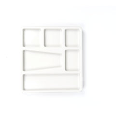 Acryl-Scherenhalter für Schubladeneinsatz, weiß (Damen/Herren)