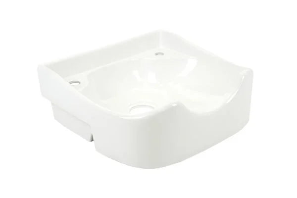 Waschbecken Keramik T09-1, Weiß
