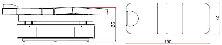 Yui LG WMA Schönheitspflege Bett